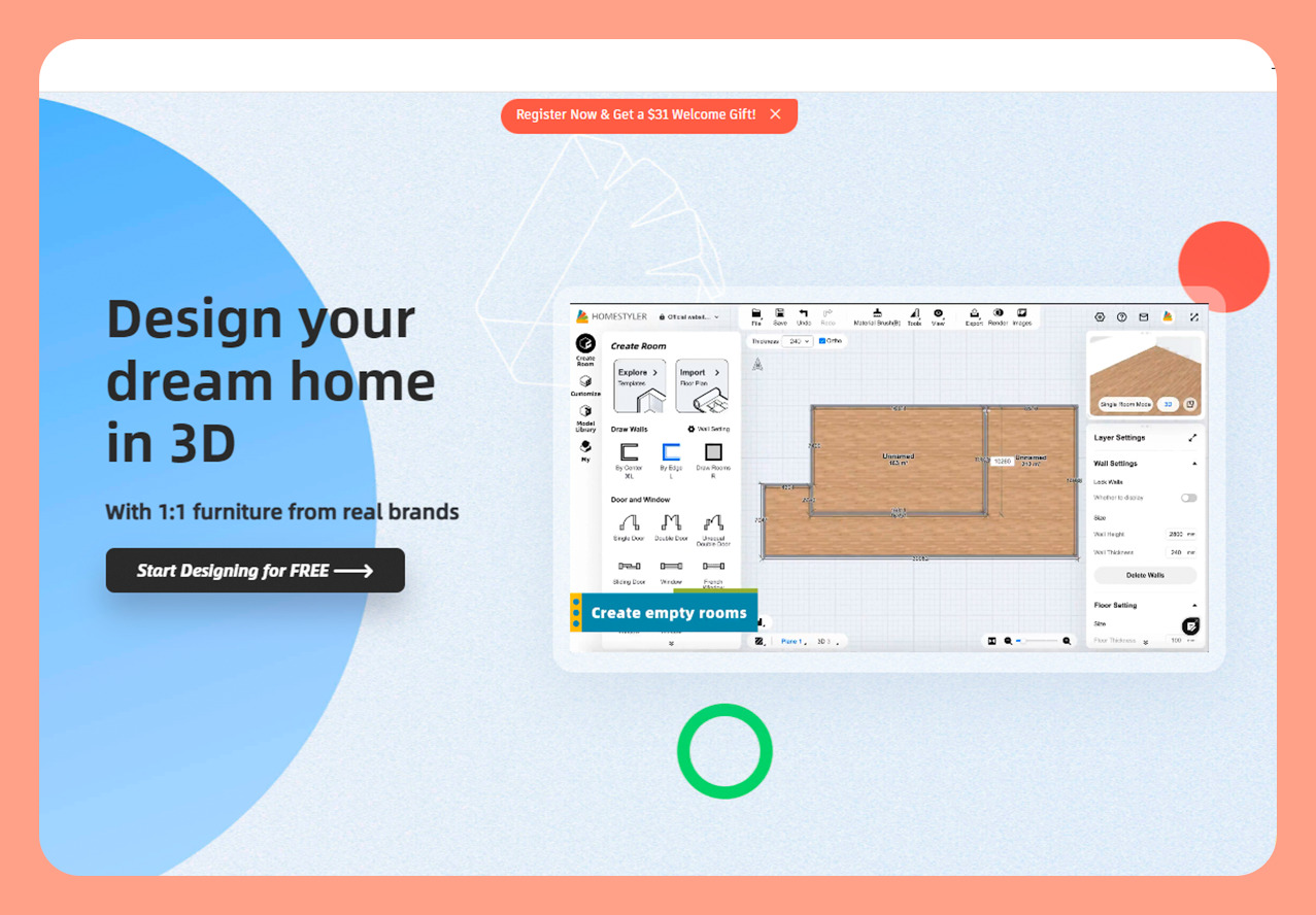 Уникальный планировщик пространства — IKEA Home Planner